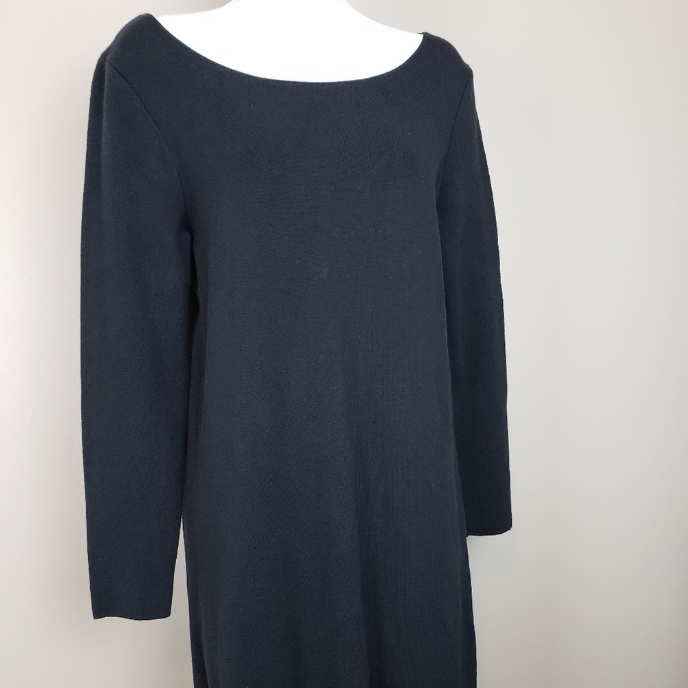 J.Jill Sweater Dress Black size small